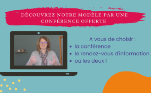 Une conférence qualitative de présentation de notre modèle en cadeau et des infos sur nos formations intensives !