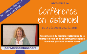 Merci - Conférence de présentation du modèle d'intervention en thérapie brève et coaching systémique