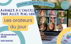 Intervenants de la journée "Avancer à l'envers pour aller plus loin"