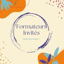 Formateurs invités