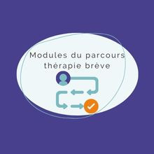 Modules à la carte issus du parcours Thérapie brève ou coaching de vie