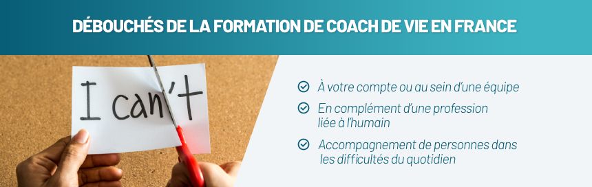 Dévouchés des formations en coach de vie en France