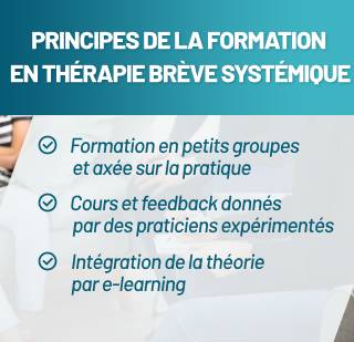 Principes de la formation en thérapie brève systémique